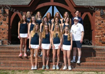 Girls Tennis : Team Portraits : 3.14.18