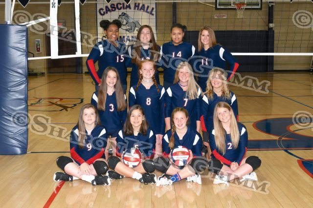 9th Grade Girls Volleyball : Team Portraits : 8.9.17
